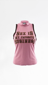 Dolce & Gabbana "Sex Is My Favorite Business" Tank Top