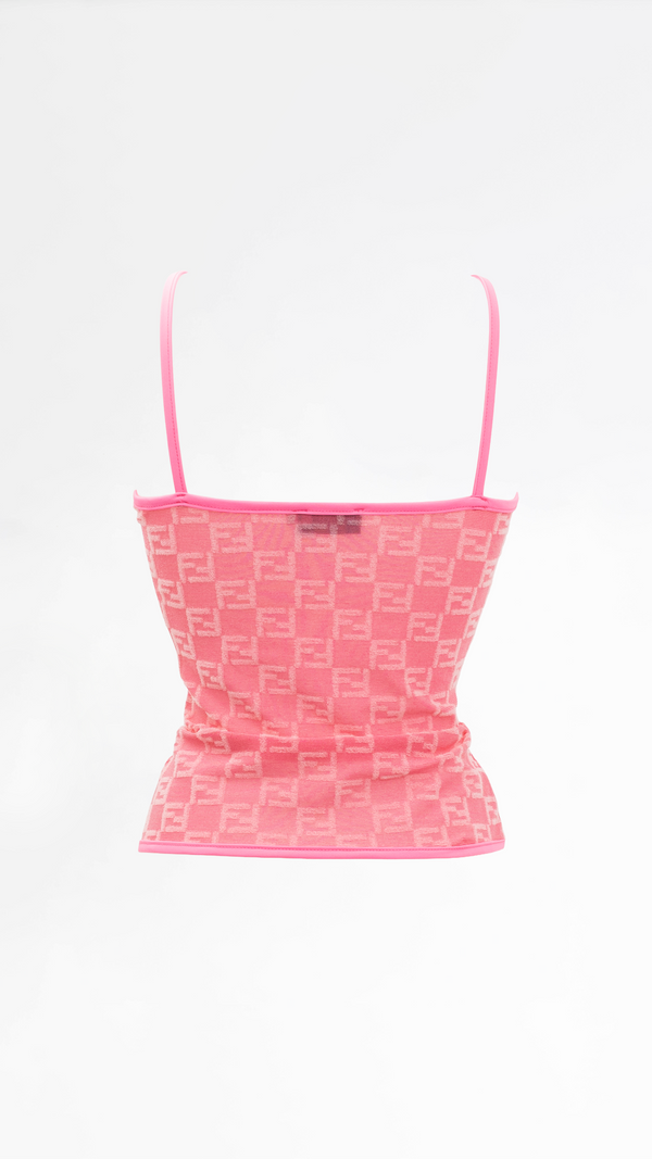 Fendi Zucchino Cami Top