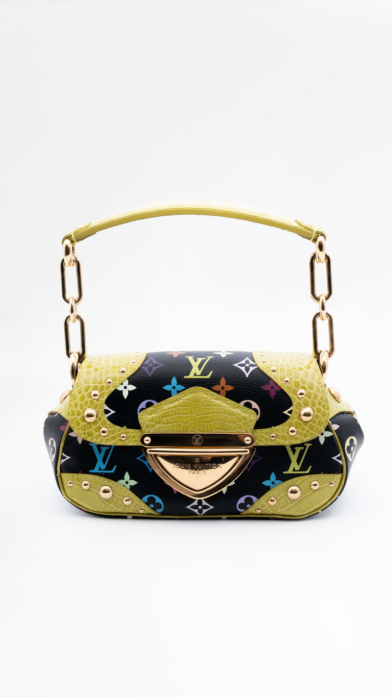 Louis Vuitton X Takashi Murakami Monogram Croc Marilyn Bag