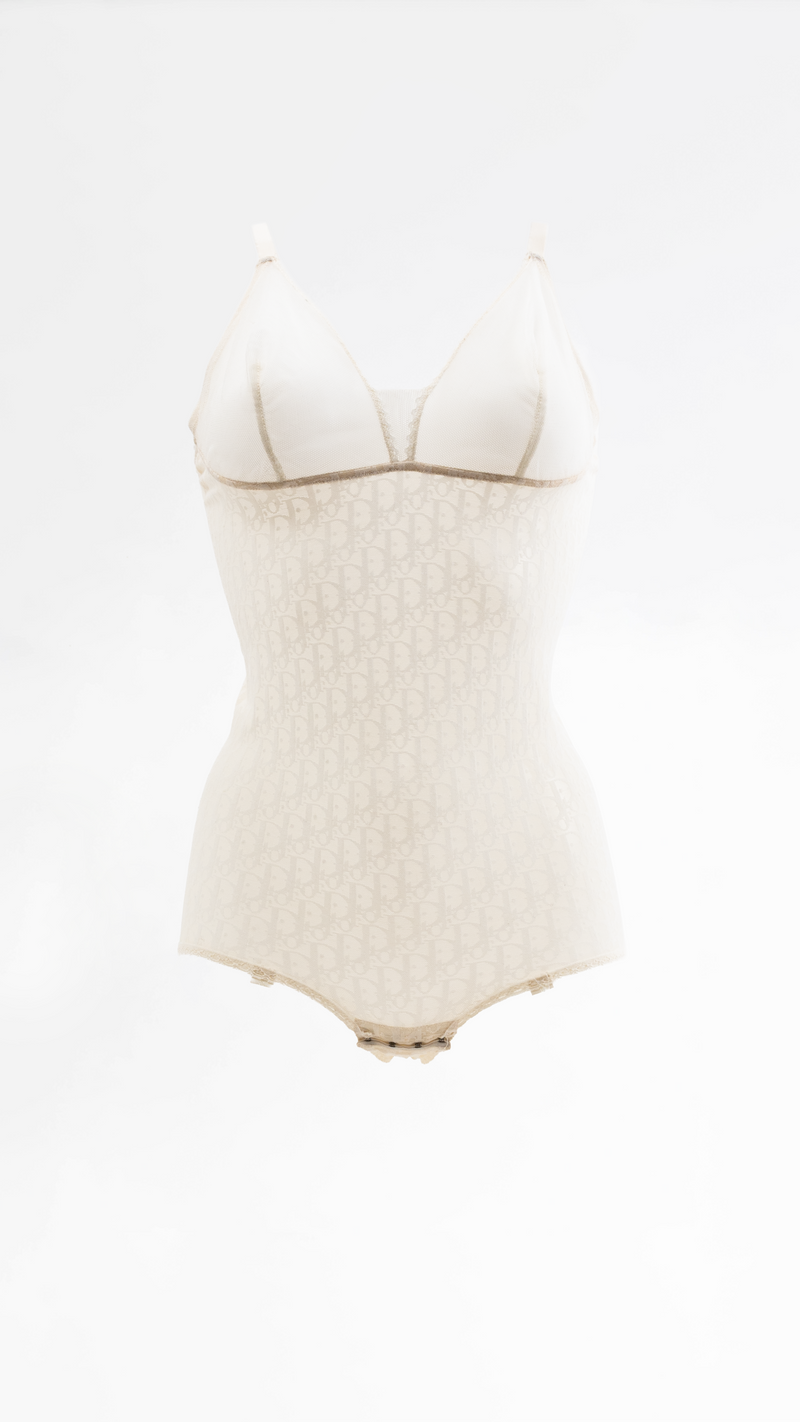Dior Monogram Sheer Bodysuit