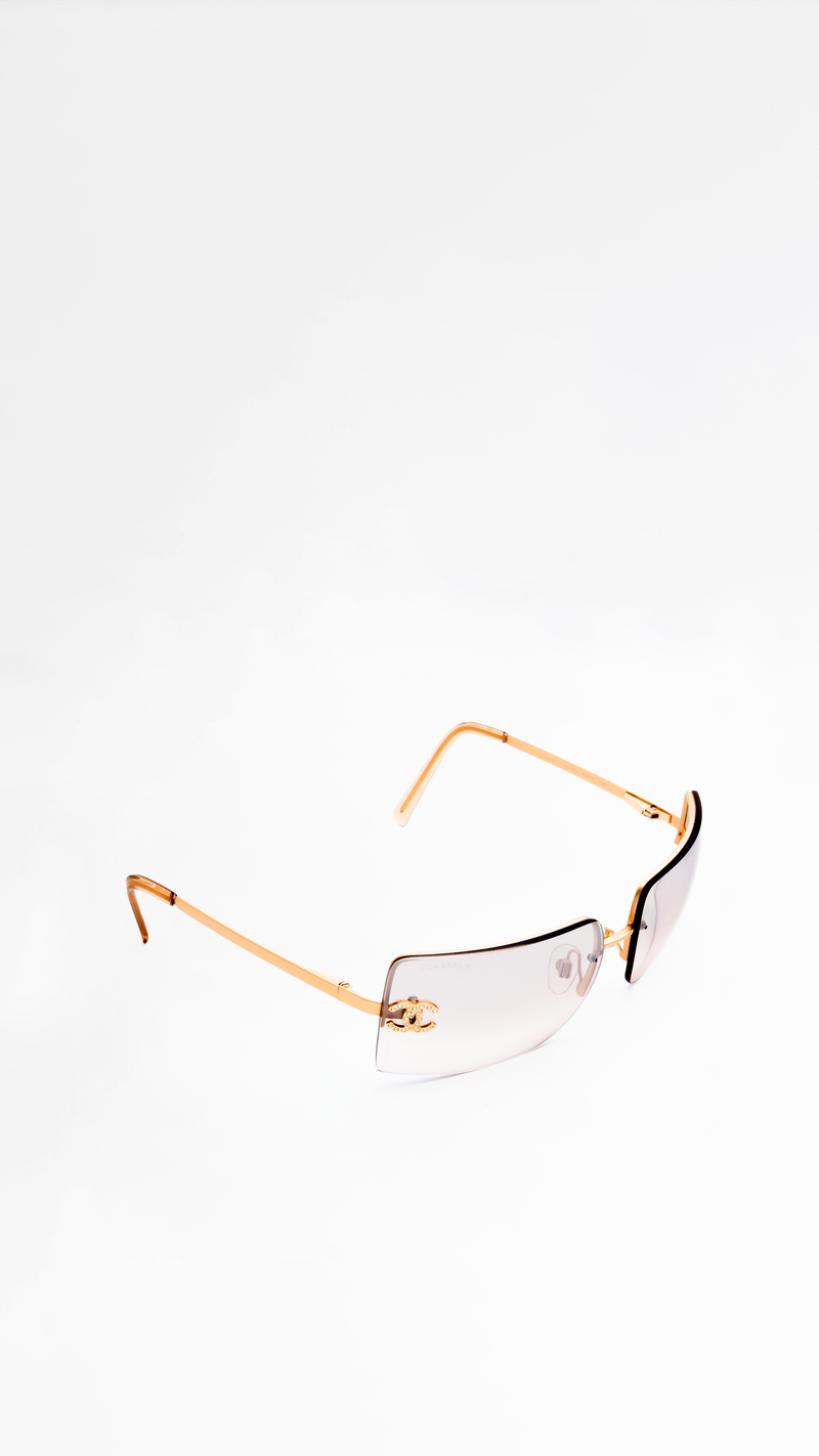 Chanel Rimless Sunglasses