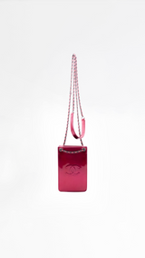 Chanel Patent Leather CC Chain Shoulder Bag