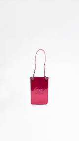 Chanel Patent Leather CC Chain Shoulder Bag