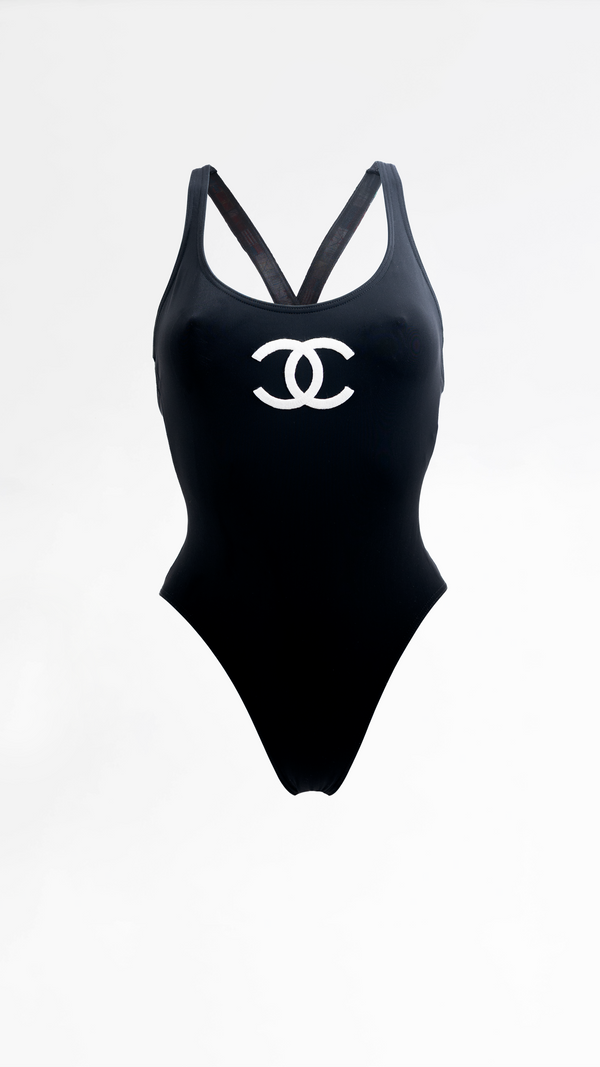 Chanel CC Logo Swimsuit