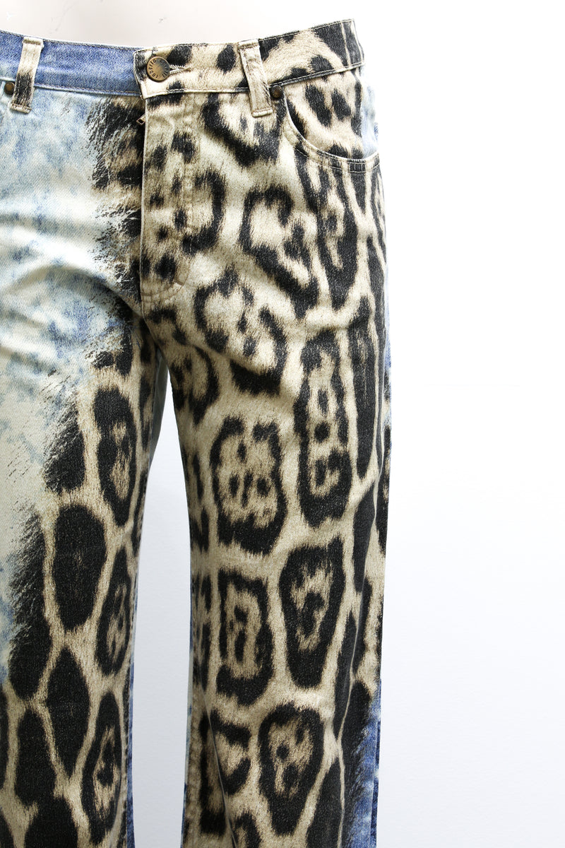 Roberto Cavalli Leopard Trousers
