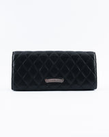 Chrome Hearts Dinner Quilted Leather Clutch Bag