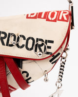 Dior Hardcore Pierced Saddle Bag