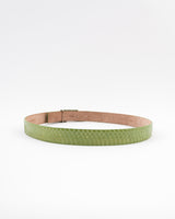 Dolce & Gabbana Leather Snakeskin Belt