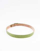 Dolce & Gabbana Leather Snakeskin Belt