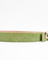 Dolce & Gabbana Leather Snakeskin Belt