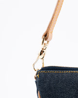 Dior Mini Denim Saddle Bag