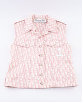 Dior Monogram Sleeveless Jacket