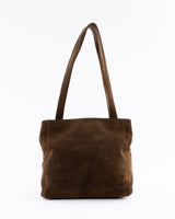 Chanel CC Suede Tote Bag