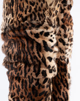 Gianmarco Lorenzi Leopard Print Knee High Boots - EU 38