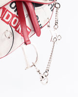 Dior Hardcore Pierced Saddle Bag
