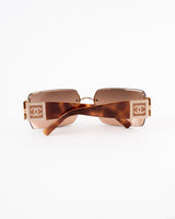 Chanel CC Rimless Sunglasses