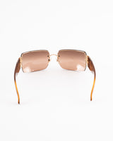 Chanel CC Rimless Sunglasses