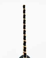 Chanel Velvet Medium Classic Single Flap Bag