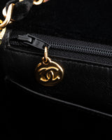 Chanel Velvet Medium Classic Single Flap Bag