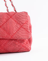 Chanel Ultimate Stitch Python Flap Bag