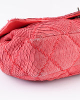 Chanel Ultimate Stitch Python Flap Bag