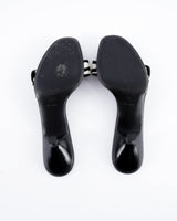 Prada Zebra-Print Calf Half Mules  - EU 37.5