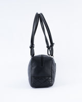 Chanel Quilted Leather Cambon Ligne Bowler Bag