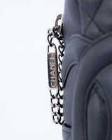 Chanel Quilted Leather Cambon Ligne Bowler Bag