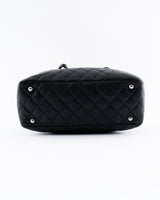 Chanel Quilted Leather Cambon Ligne Bowler Bag