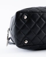 Chanel Quilted Leather Cambon Ligne Bowler Bag