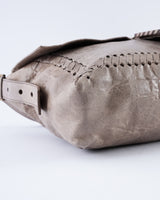 Fendi Whipstitch Maxi Baguette