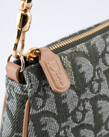 Dior Monogram Mini Saddle Bag
