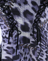 Roberto Cavalli Leopard Corset