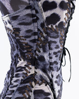 Roberto Cavalli Leopard Corset