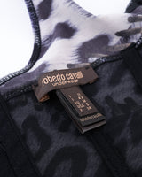 Roberto Cavalli Leopard Corset