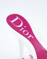 Dior Logo Jelly Heels  - EU 36