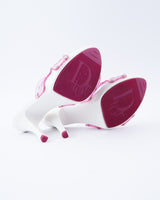 Dior Logo Jelly Heels  - EU 36