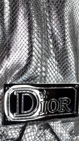 Dior Python Leather & Ostrich Fur Jacket