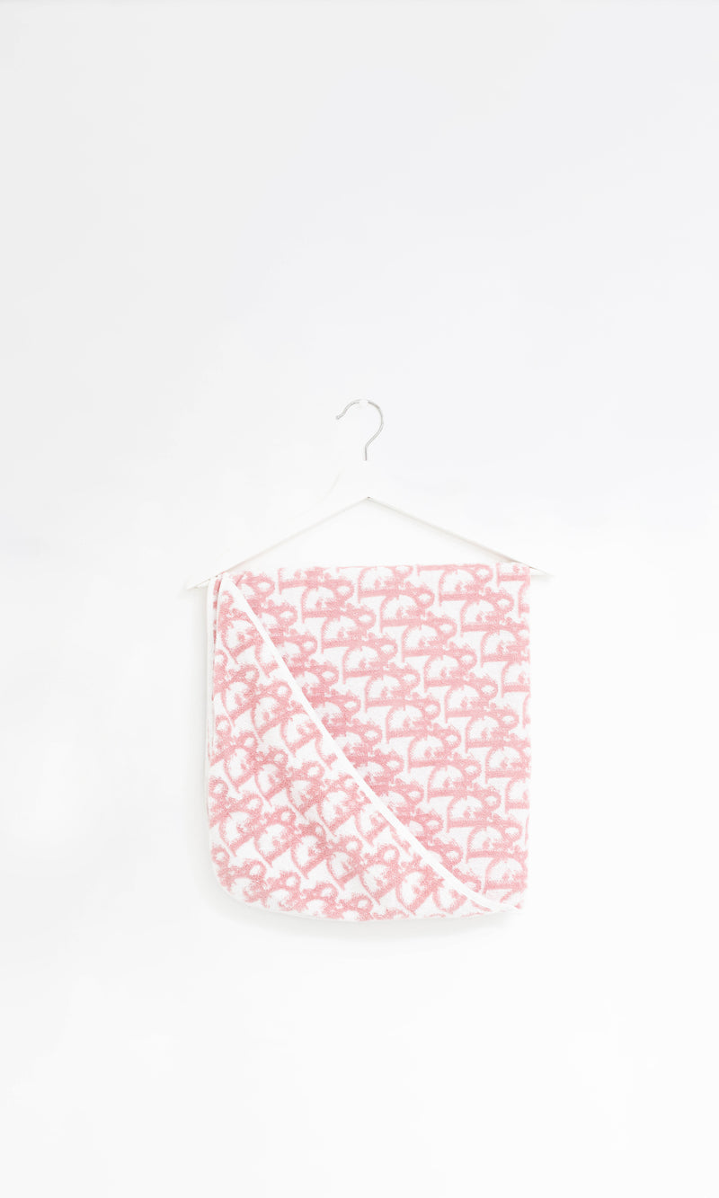 Dior Monogram Hooded Bath Towel