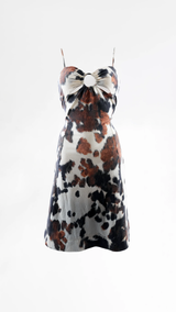Cavalli Cow Print Dress