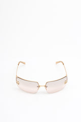 Chanel Rhinestone Sunglasses