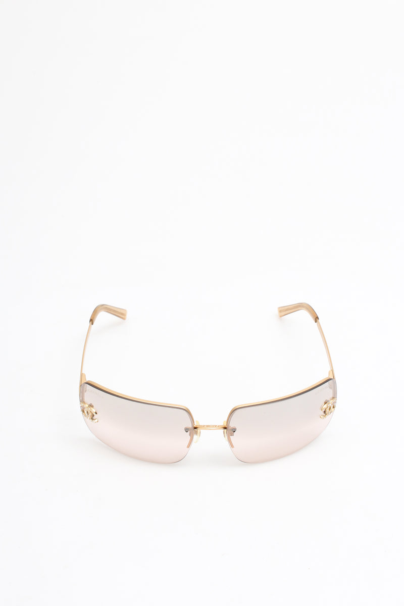 Chanel Rhinestone Sunglasses