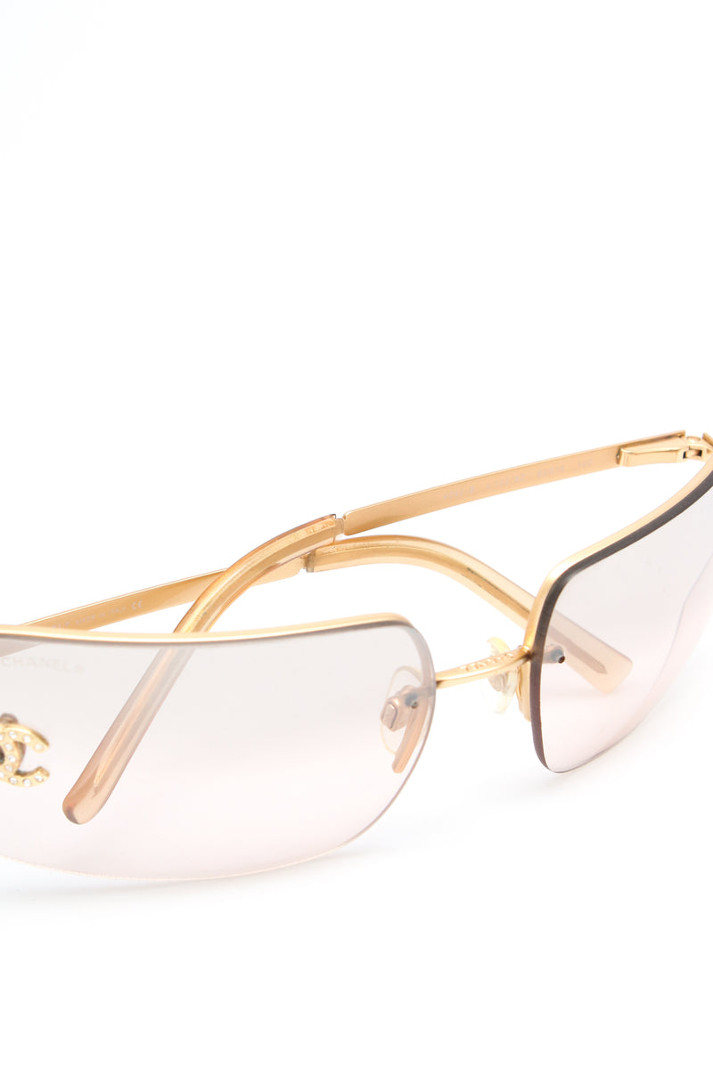 Chanel Rhinestone Sunglasses
