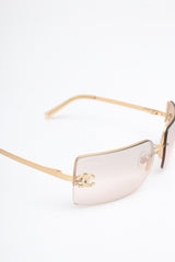 Chanel Rhinestone Sunglasses