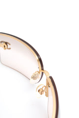 Chanel Rhinestone Sunglasses