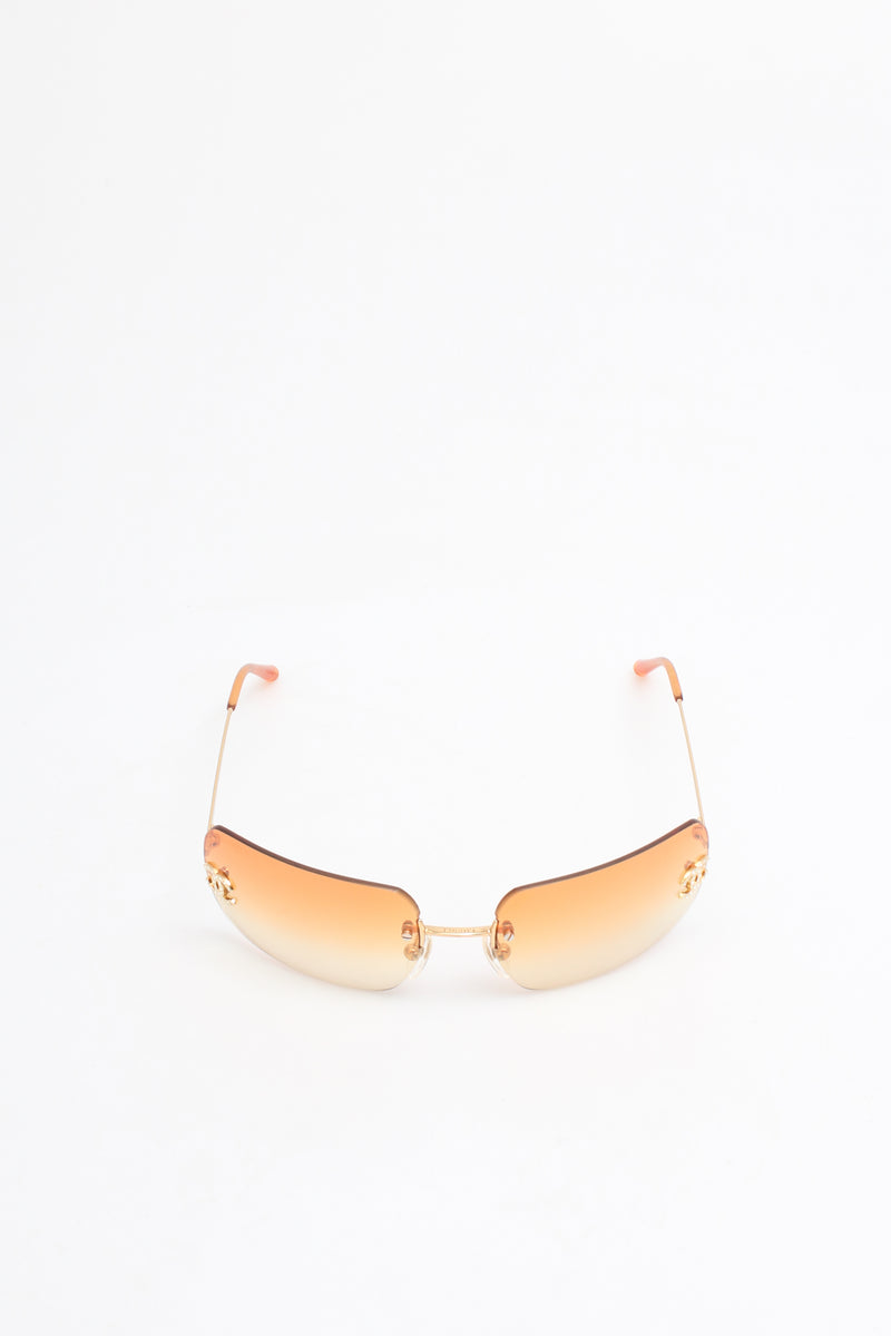 Chanel Rhinestone Sunglasses