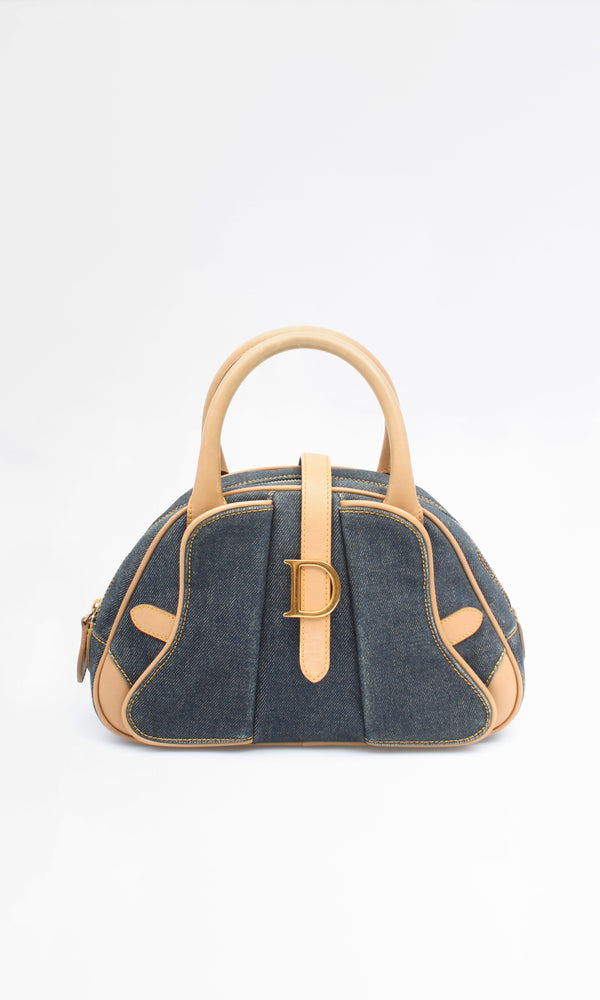 Dior Camo Saddle Bag