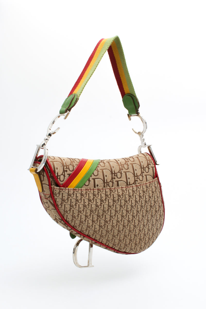 Dior Rasta Saddle Bag