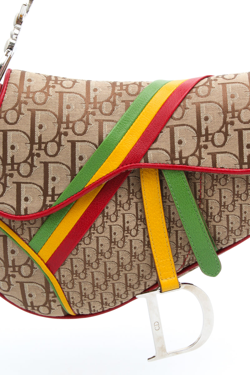 Dior Rasta Saddle Bag