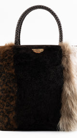 Dior Multi-Fur Tote Bag
